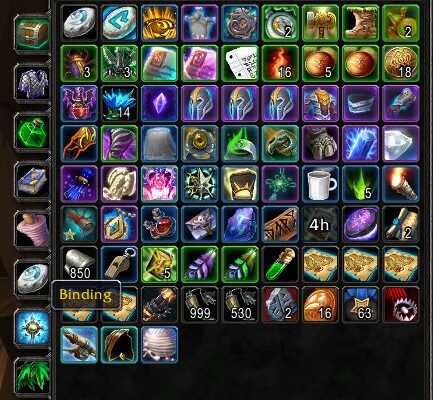 Скачать Аддон Combuctor для WoW 3.3.5a бесплатно